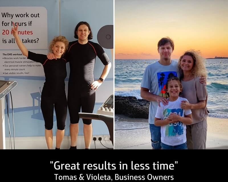 Before and After - Tomas and Violeta, Business Owners